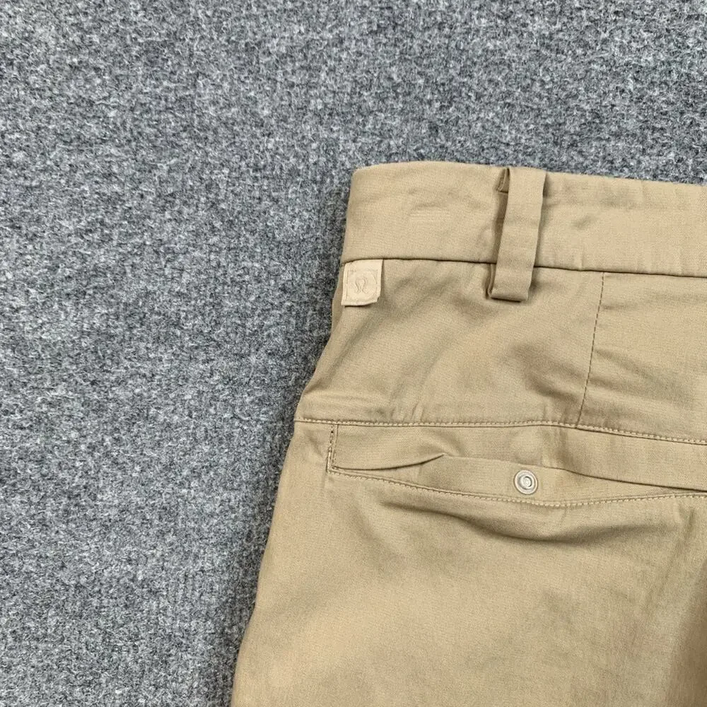 Lululemon Pants Mens 30 Scone Commission Classic Swift Cotton Nylon Stretch Golf